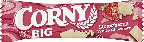 Corny Big Strawberry White Chocolate 40g