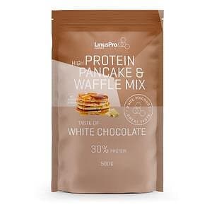 LinusPro Protein Pancake & Waffle White Chocolatemix 500g