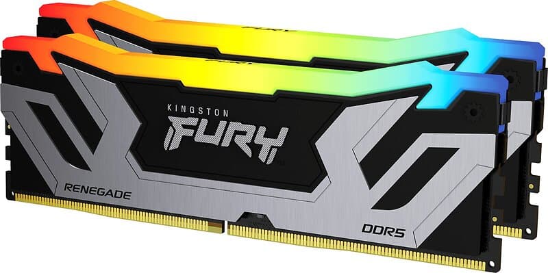 Kingston FURY Renegade Silver RGB DDR5 CUDIMM 8400MHz 2x24GB (KF584CU40RSAK2-48)