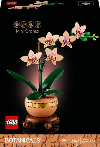 LEGO Botanical Collection 10343 Miniorkidé