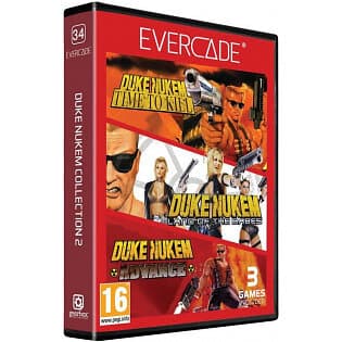 Blaze Evercade Red Cart 34 – Duke Nukem Col. 2