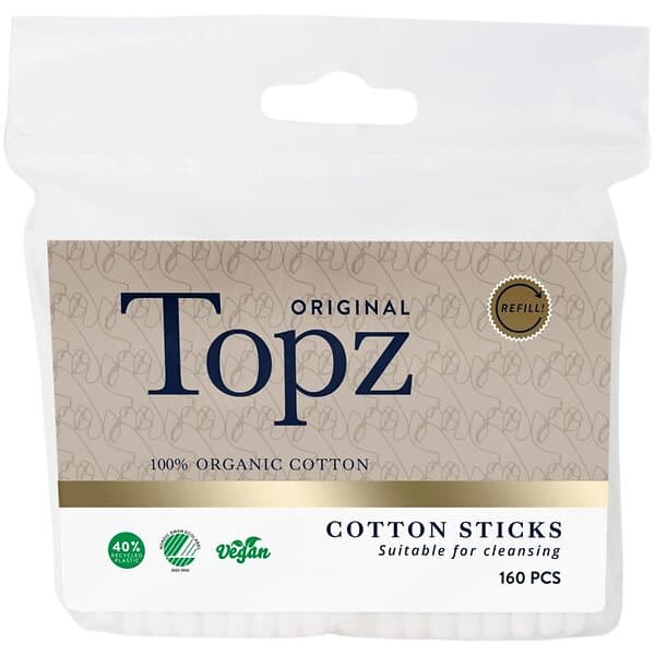 Topz Original Premium Refill Cotton Sticks 160 st