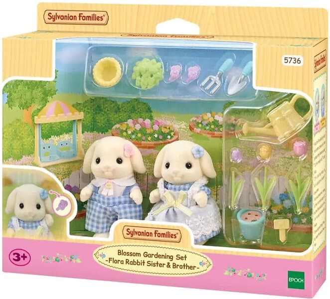 Sylvanian Families Flora kanin Trädgårdsset