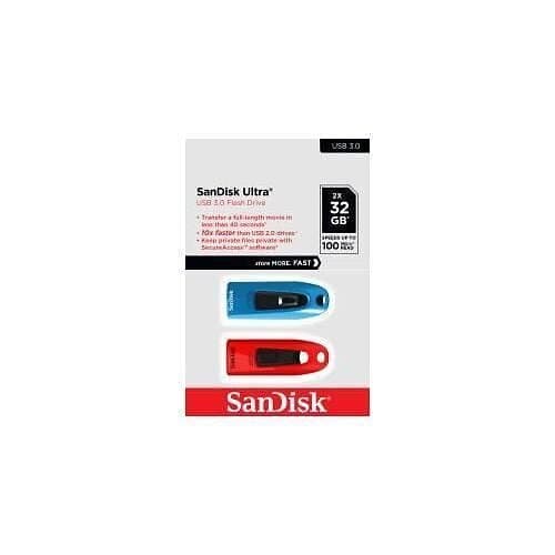 SanDisk Ultra USB 3.0 32GB 2pk