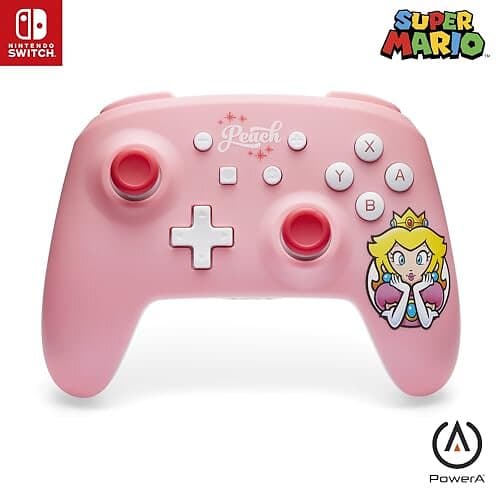 PowerA Wireless Controller ‒ Princess Peach Pink (Nintendo Switch)