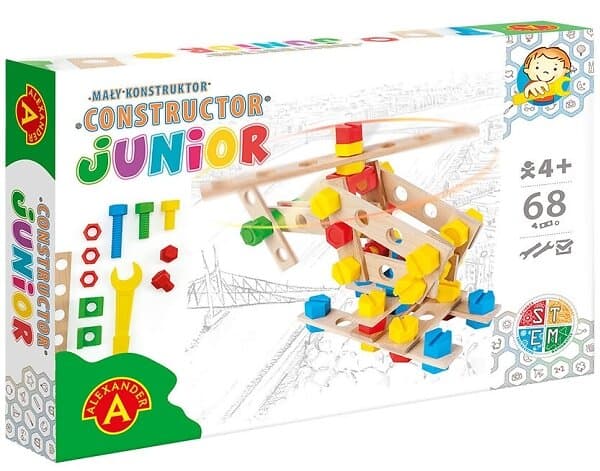 Alexander Constructor Junior Helicopter 68 delar