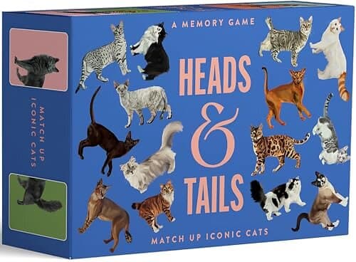 Heads & Tails: A Cat Memory Game Cards