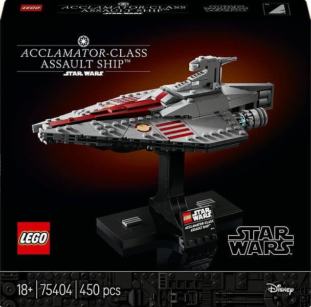 LEGO Star Wars 75404 Acclamator Assault Ship