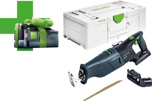 Festool RSC 18 EB-BASIC Batteridriven Tigersåg 18V (1x5,0ah)