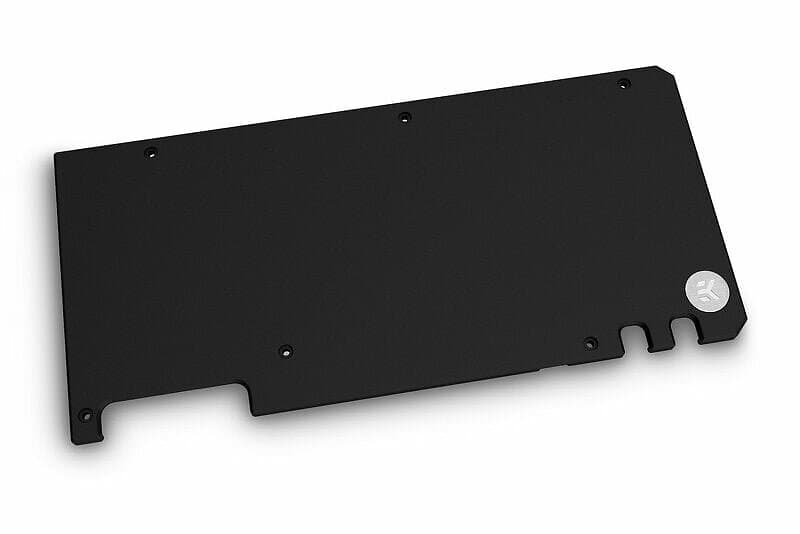 EK-Quantum Vector TUF RTX 3080/3090 Backplate Svart