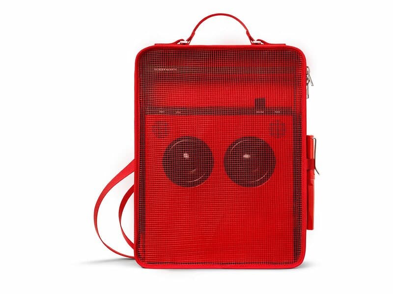 Teenage Engineering OB-4 Mesh Bag Red