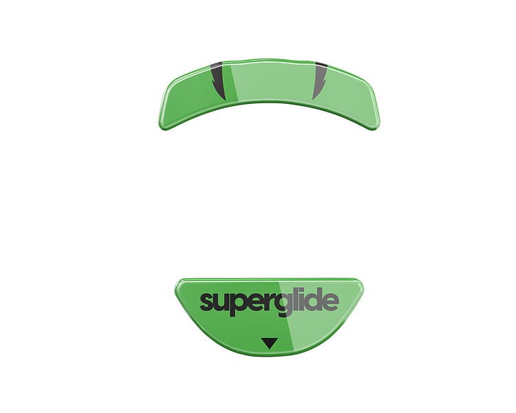 Superglide Glas Skates till Razer Orochi V2 Grön