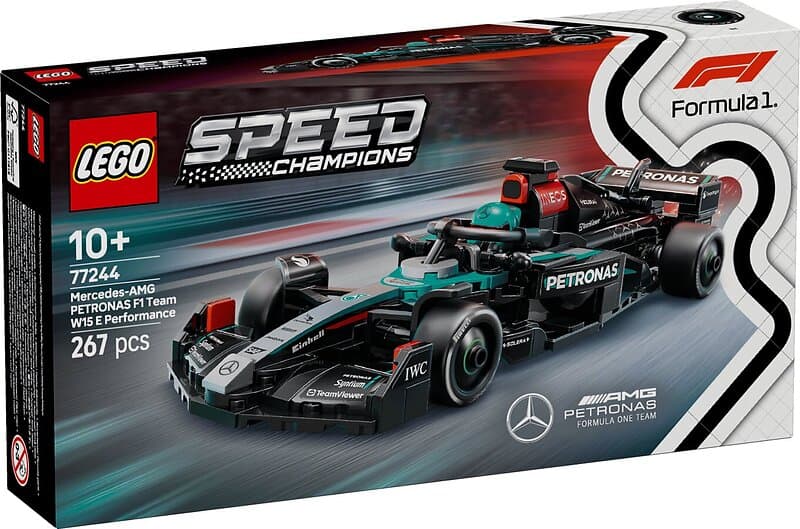 LEGO Speed Champions 77244 Mercedes-AMG F1 W15 racerbil