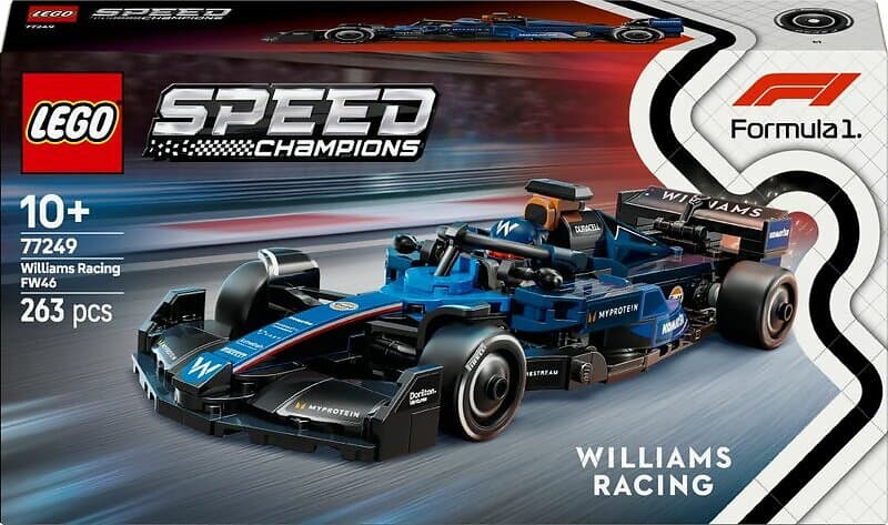 LEGO Speed Champions 77249 Williams Racing FW46 F1 racerbil