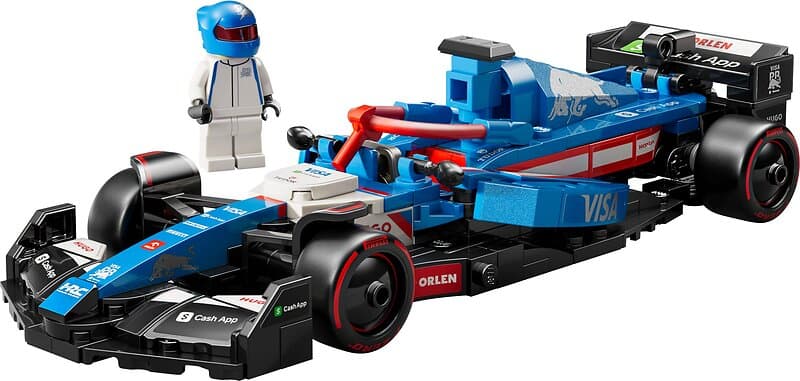 LEGO Speed Champions 77246 Visa Cash App RB VCARB 01 F1 racerbil