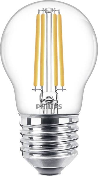 Philips LED-glödlampa Classic Candle 6,5//827 (60W) Clear E27