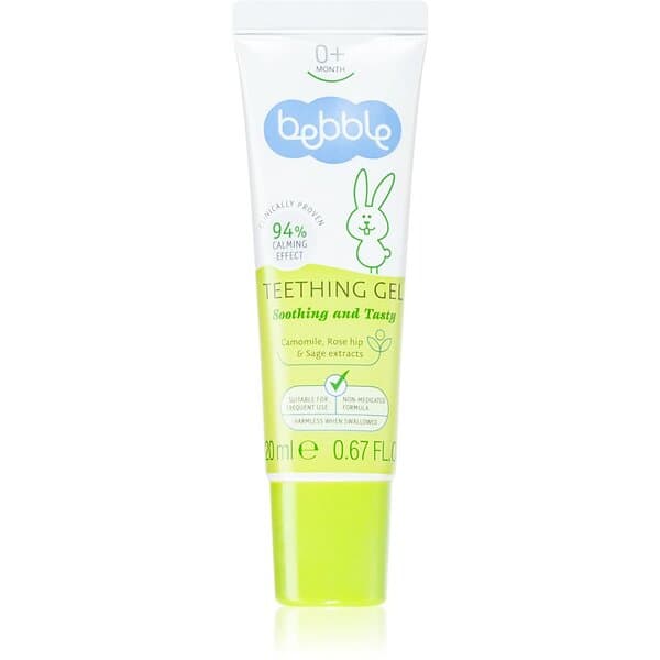 Bebble Teething Gel Lindrande gel för tandköttet och huden i munhålan Barn 20ml