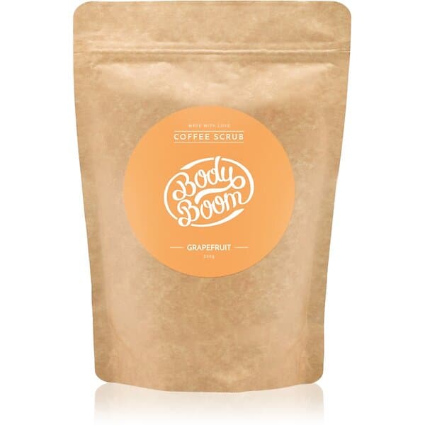 BodyBoom Grapefruit Kroppsskrubb med kaffe 200g