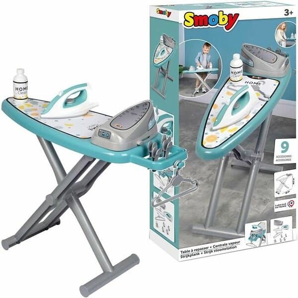 Smoby  Ironing Board with Iron 9 pcs.