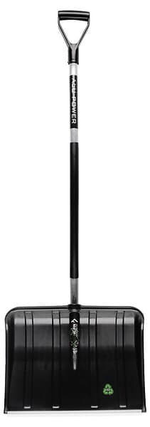 Clas Ohlson Lätt snöskyffel med metallskena