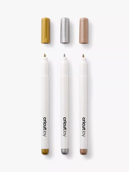 Cricut JOY PERM MARKERS 1,0 GULD SILVER KOPPER