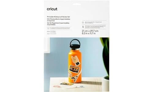 Cricut ™ tryckbart vattentätt holografiskt klistermärkesset – A4 (5 ct)