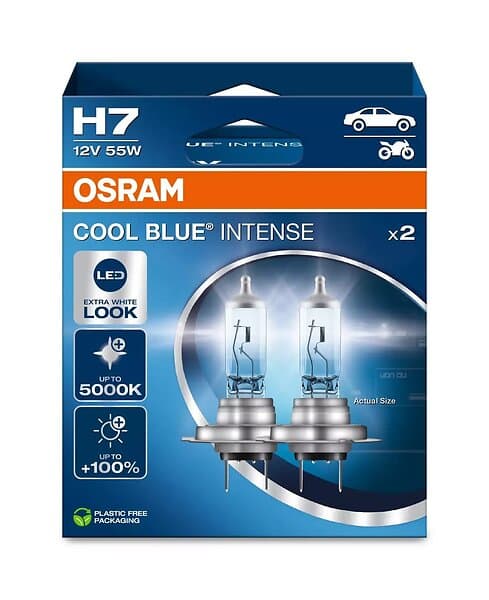 Osram H7 Cool Blue Intense Next Gen (2-Pack)