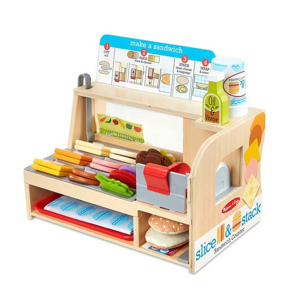 Melissa & Doug  Slice & Stack Sandwich Counter (41650)