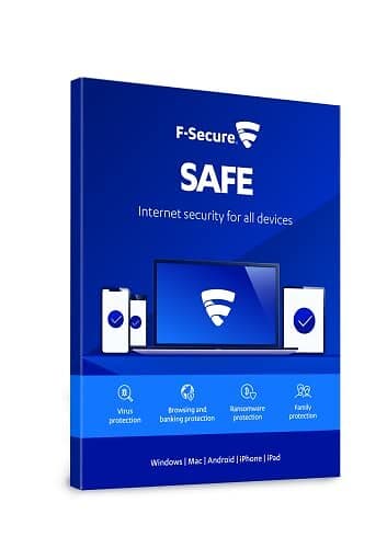 F-Secure SAFE 2 år 5 enheter