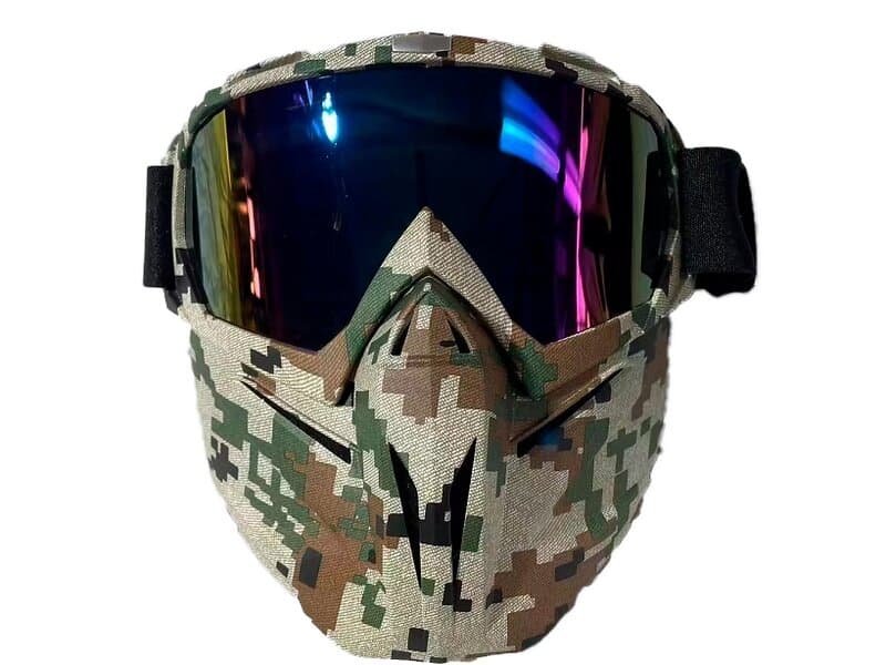 Gel Blaster Full Ansiktsmask Till , Camo