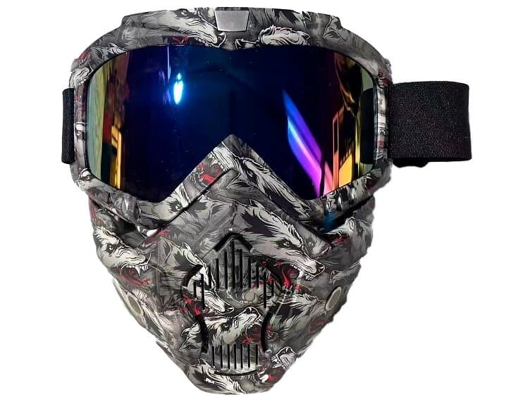 Gel Blaster Full Face Maske Til , Camo Model 3