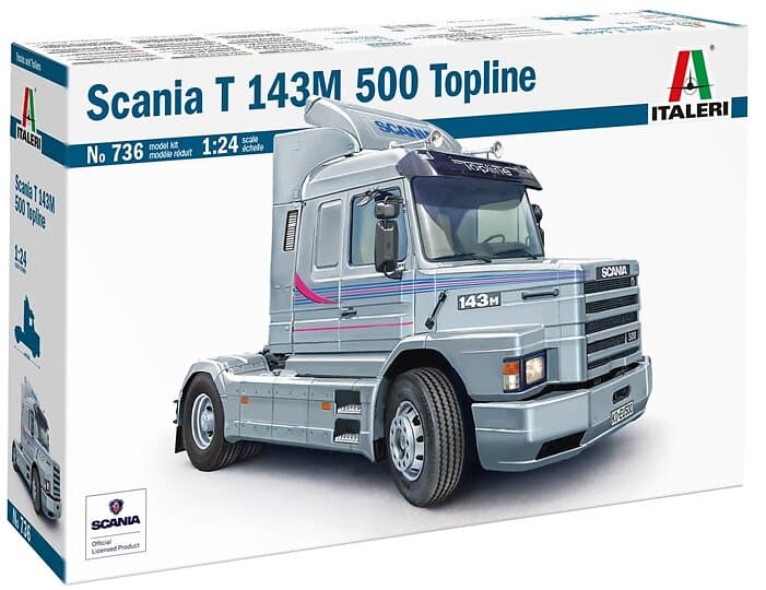 Italeri 1:24 Scania T 143 M500 Topline