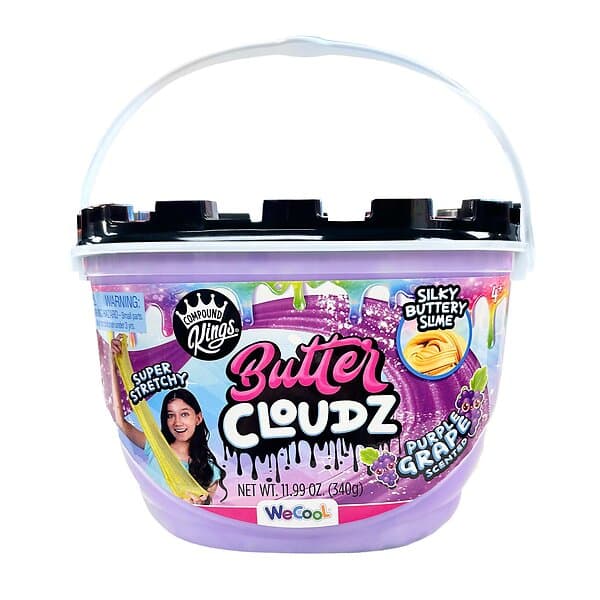 Compound Kings Butter Cloudz Slime 380g, Grape