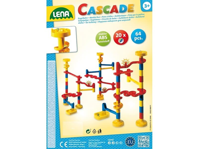 Lena Cascade Knikkerbaan Kiga, 3 År