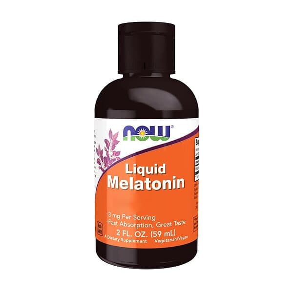 Now Foods Flytande melatonin 59ml