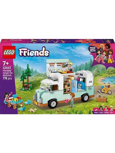LEGO Friends 42663 Friendship Camper Van Adventure
