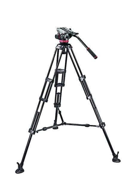 Manfrotto 546B + MVH502A