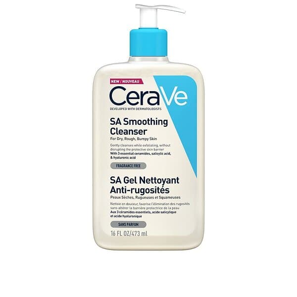 CeraVe SA Rengörande och mjukgörande gel För normal torr hud 473ml