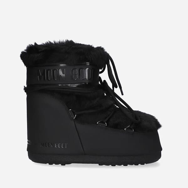 Moon Boot Icon Low Faux Fur (Dam)