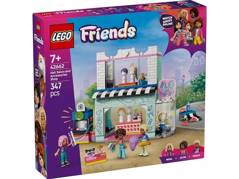 LEGO Friends 42662 Hair Salon and Accessories Shop