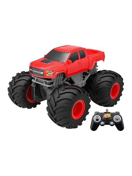 Double Eagle RC remote control car 1:18 (red) Ford (amphibious) E344-003