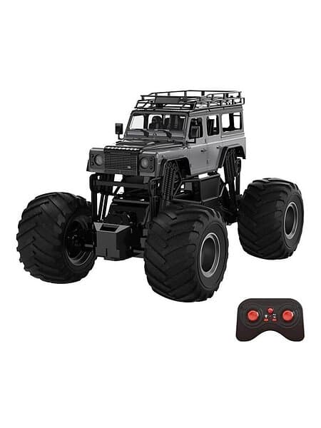 Double Eagle Remote-controlled RC remote control car 1:8 (grey) Land Rover Defender E375-003