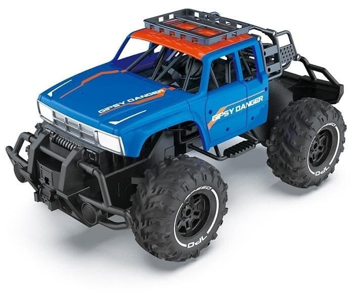 Teknikproffset RC Big Foot Buggy 1:12 Blå/röd