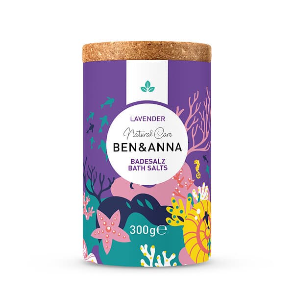 Ben & Anna Bath Salt Lavender 300g