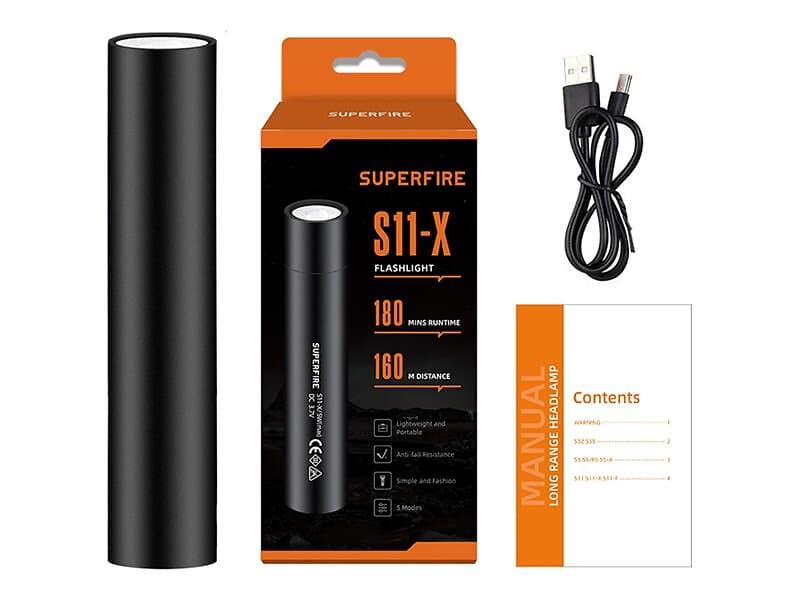 SuperFire Mini flashlight Supfire S11-X