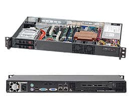 Supermicro SC510T-203B 200W (Svart)