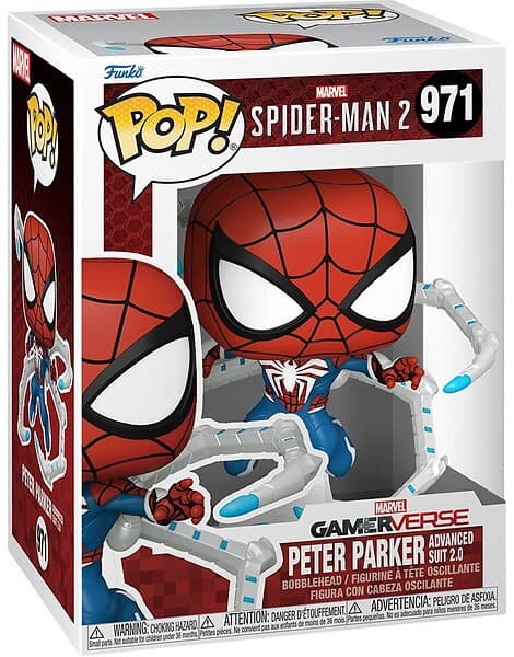Funko POP! Vinylfigur: Spider-Man 2 Peter Parker