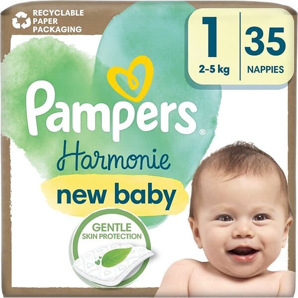Pampers Harmonie 1 (2kg-5kg) 35-pack