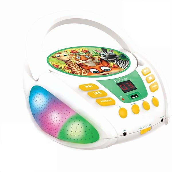 Lexibook Bluetooth CD-spelare Djur