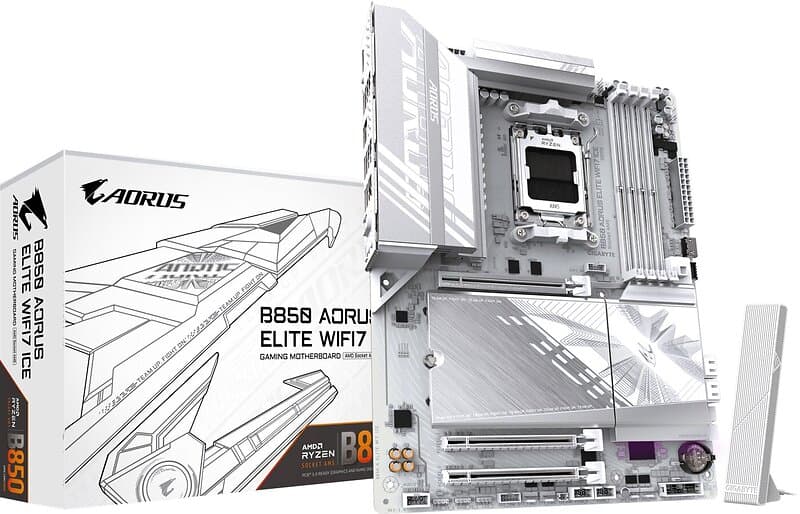Gigabyte B850 Aorus Elite WIFI7 Ice